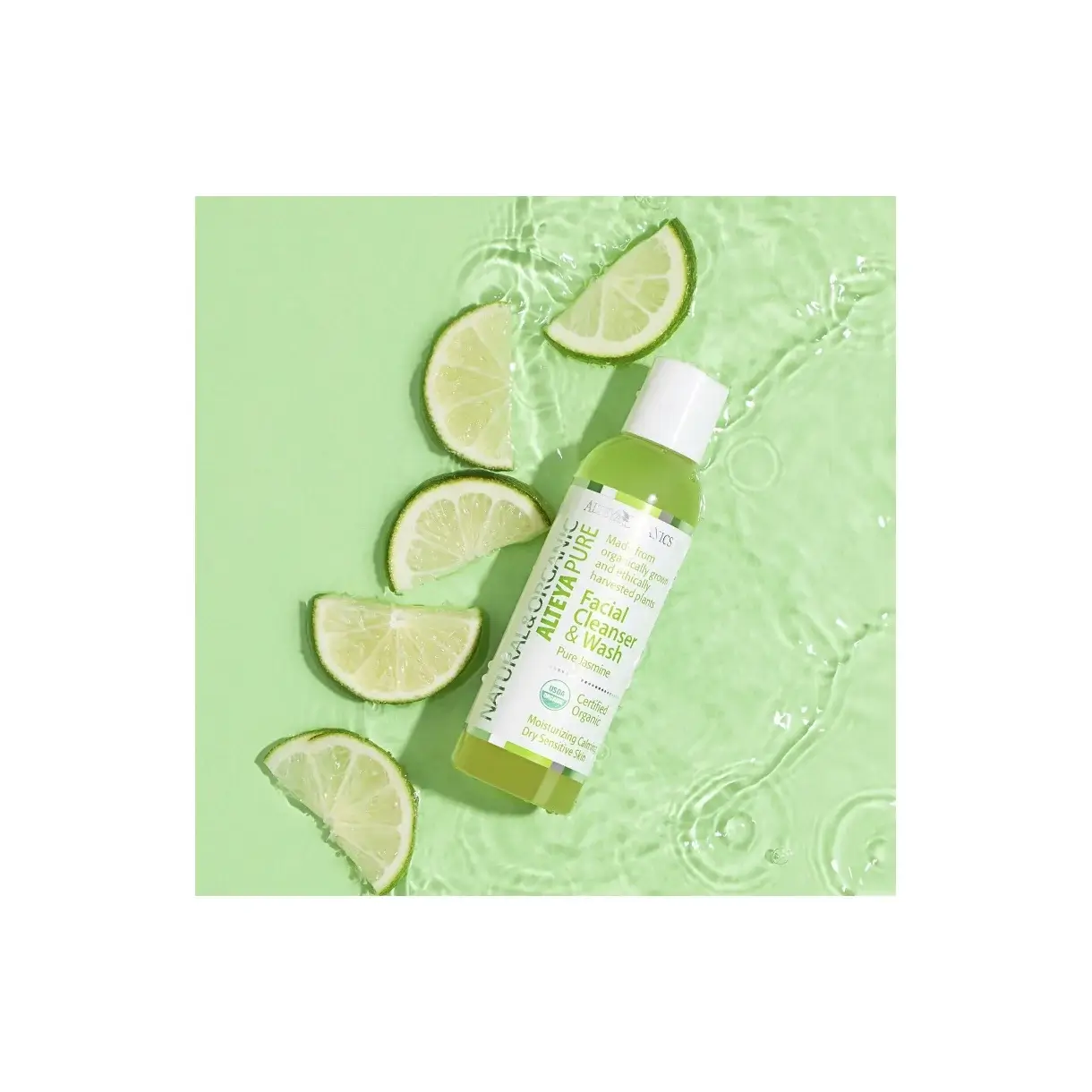 alteya-organics-facial-cleanser-wash-pure-jasmine billede 1